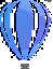 Standard edition card: blue balloon
